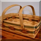 D72. Two handle Longaberger Basket. - $24